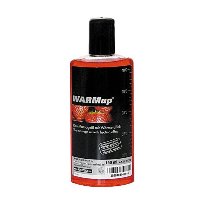 Huile de massage chauffante fraise (150 ml)