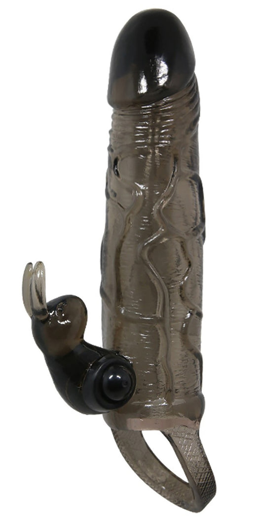 Gaine à pénis vibrante.