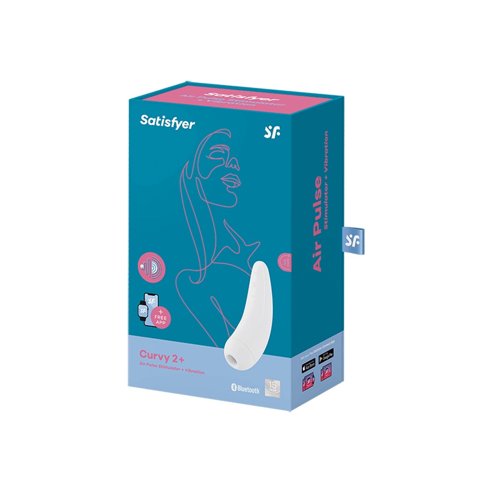 Satisfayer stimulateur clitoris Curvy 2 +