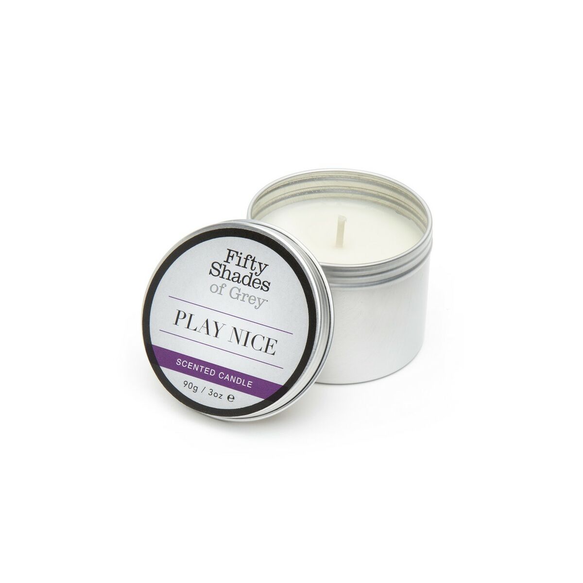 Bougie d'ambiance Play Nice Vanille 90 g