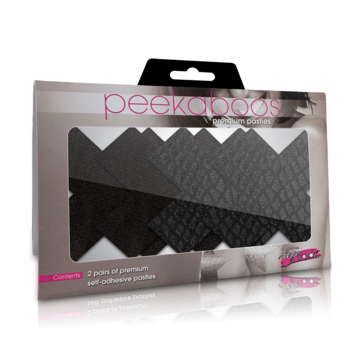 Caches-Tétons Peekaboo Noir