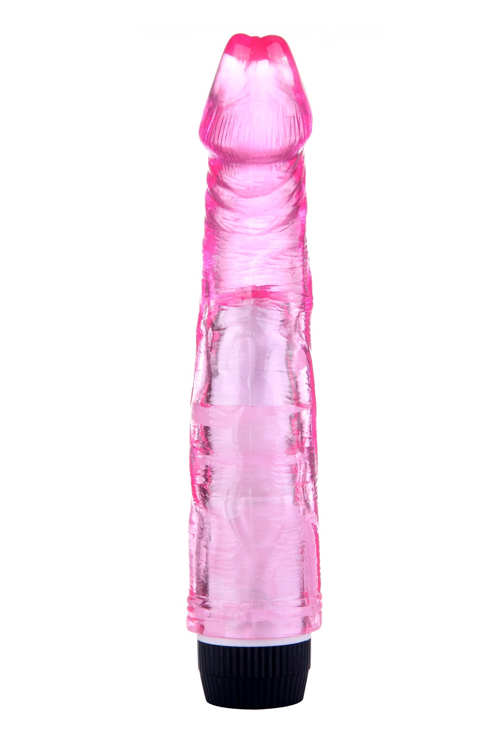 Vibromasseur 20 cm Jelly rose