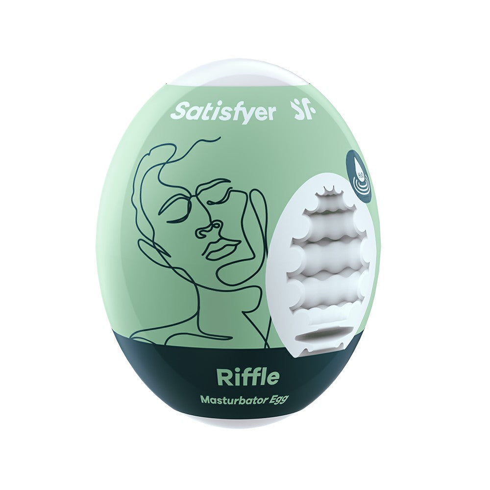 Oeuf masturbateur flexible Riffle Satisfyer