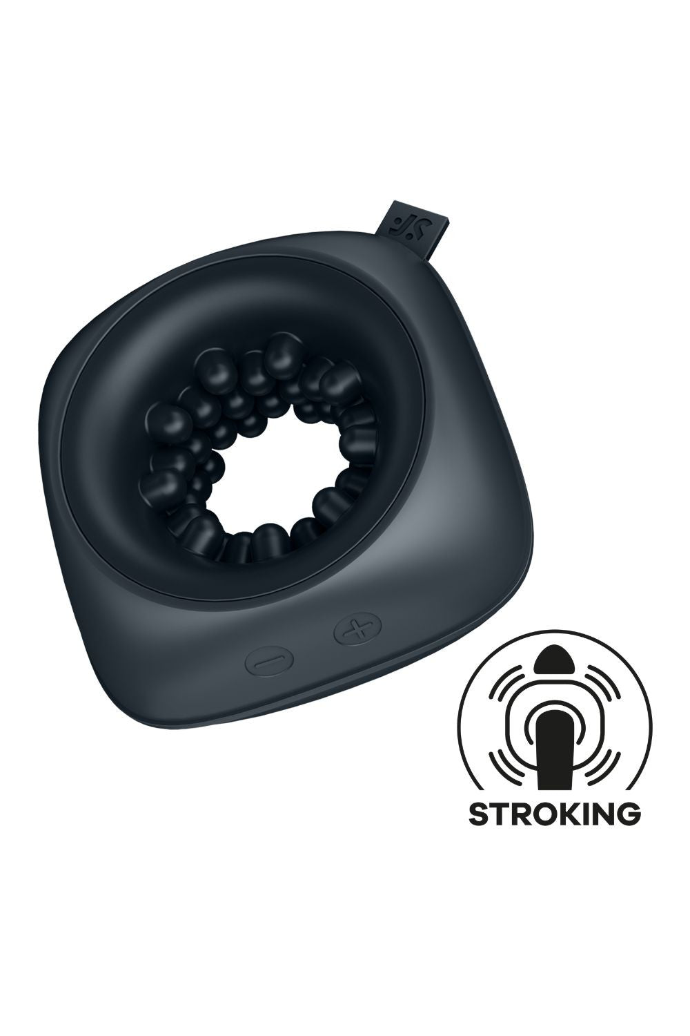 Masturbateur vibrant noir Ring Strocker Satisfyer