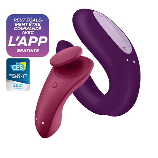 Coffret 2 sextoys connectés Partner Box 1 Satisfyer