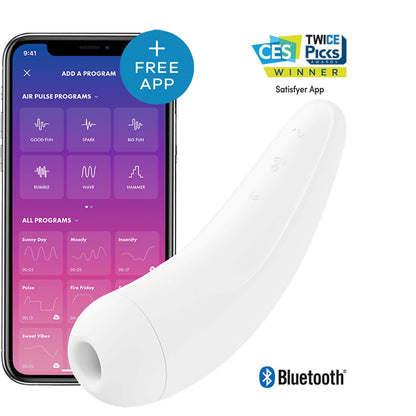Satisfayer stimulateur clitoris Curvy 2 +
