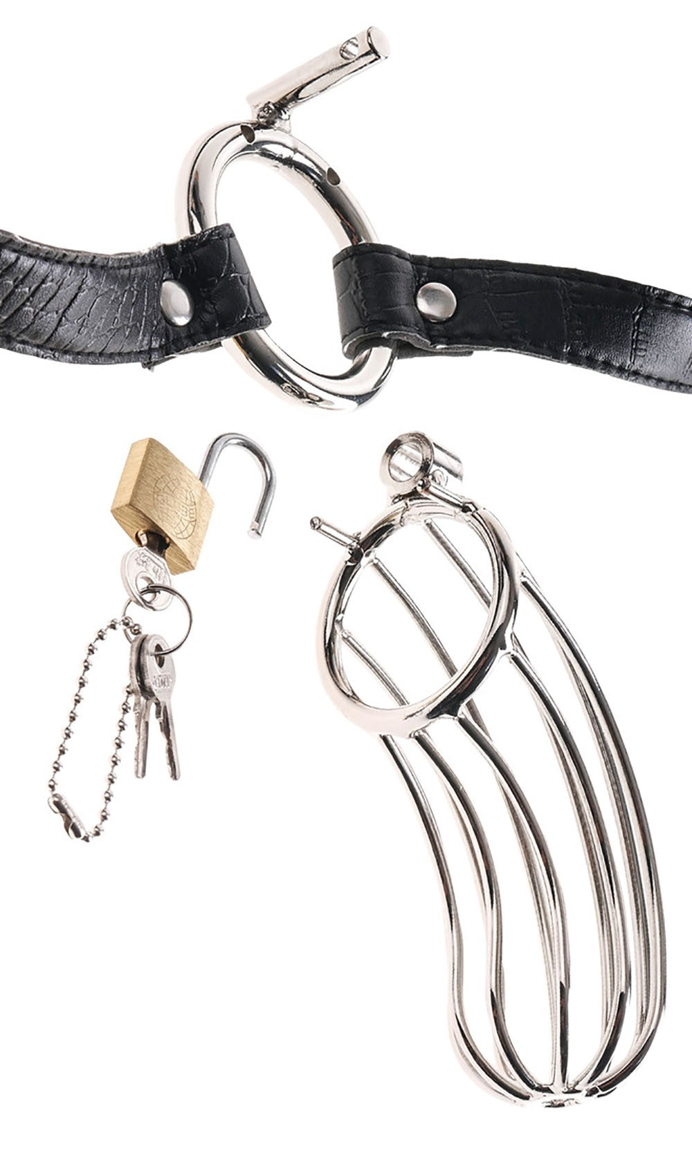 Cage de chasteté pour homme