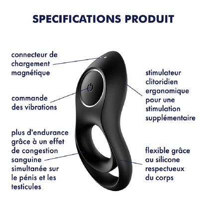 Anneau vibrant Duo USB Satisfyer