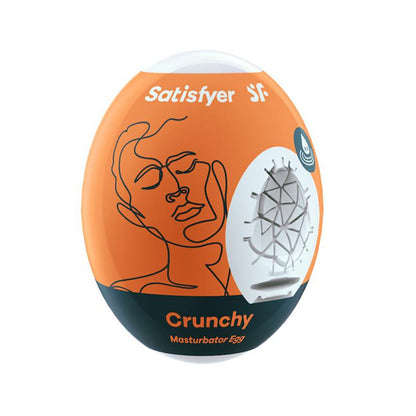 Oeuf masturbateur flexible Crunchy Satisfyer