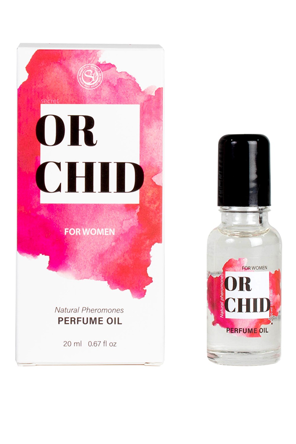 Huile parfumée aux phéromones Orchid pour femme