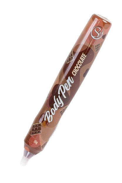 Stylo corporel bodypaint comestible chocolat