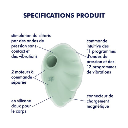 Satisfyer Cloud Dancer - Menthe