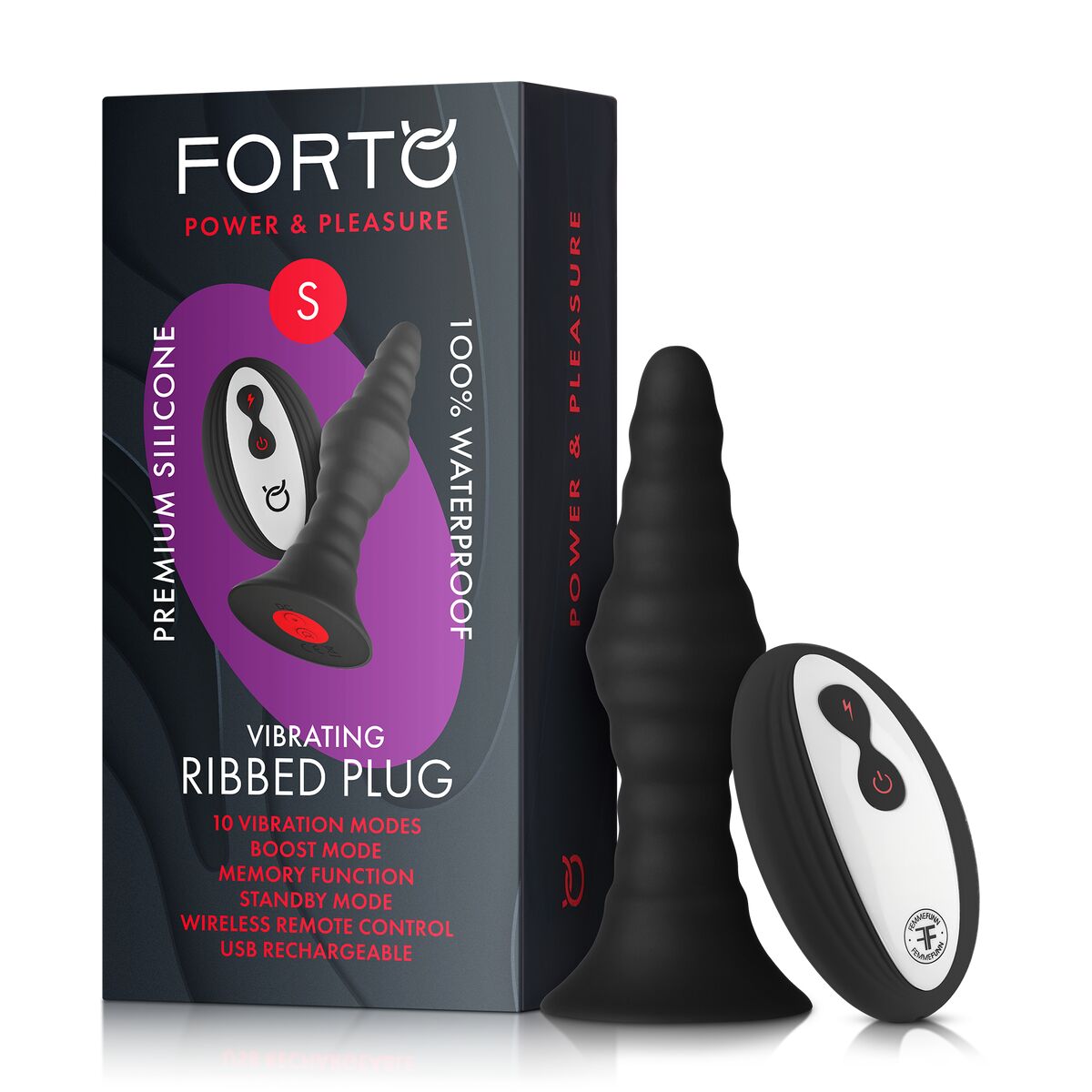 Plug Anal Forto Noir